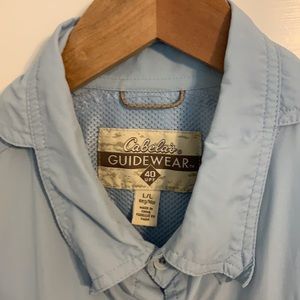 Cabelas Guidewear GXII Short Sleeved Fishing Shirt - L